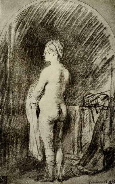 kadın çıplak by Rembrandt van Rijn
