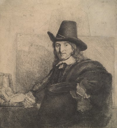 Jan Asselijn, Ressam Yengeç, c. 1647., c. 1647. by Rembrandt van Rijn
