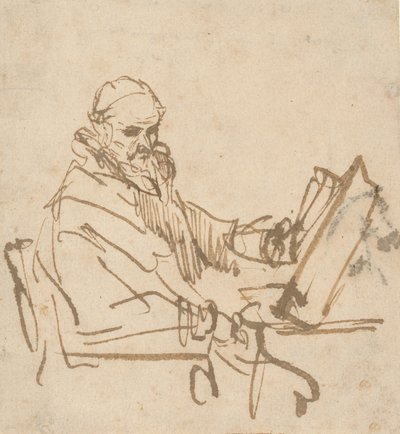 Jan Cornelisz Sylvius, Vaiz, 16441645. by Rembrandt van Rijn