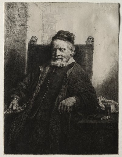 Jan Lutma, Kuyumcu by Rembrandt van Rijn
