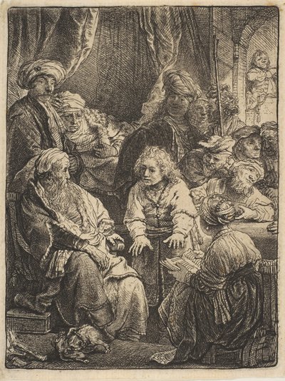 Joseph Rüyalarını Anlatıyor, 1638. by Rembrandt van Rijn