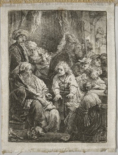 Joseph Rüyalarını Anlatıyor, 1638. by Rembrandt van Rijn