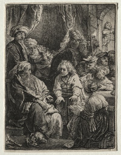 Joseph Rüyalarını Anlatıyor, 1638. by Rembrandt van Rijn
