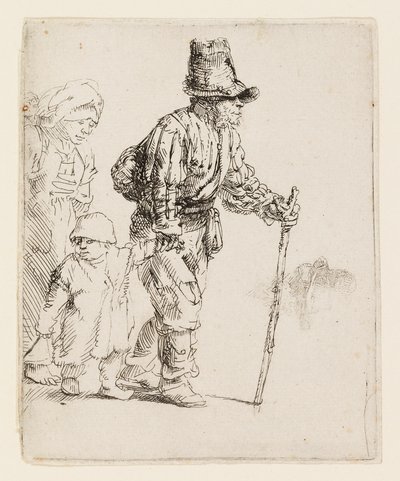 Serseri Köylü Aile by Rembrandt van Rijn