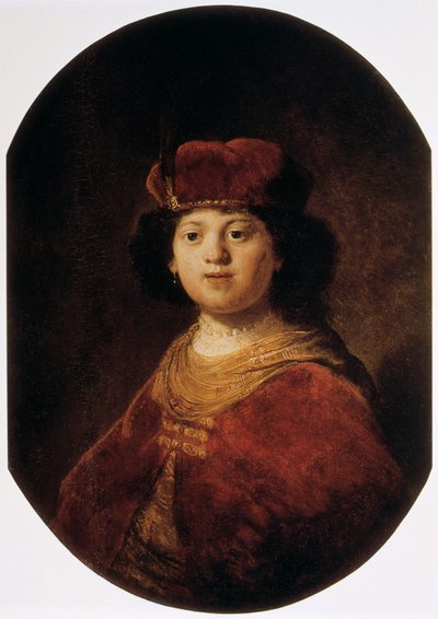 Bir Çocuğun Portresi, 17. yüzyıl by Rembrandt van Rijn