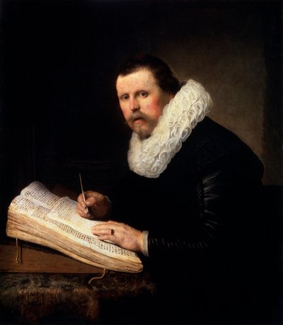 Bir Bilim Adamının Portresi, 1631. by Rembrandt van Rijn