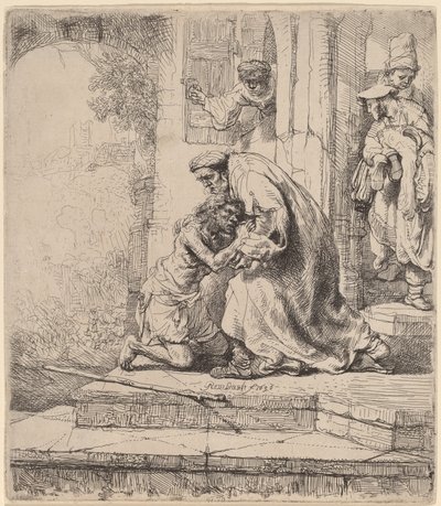 Prodigal Oğlunun Dönüşü by Rembrandt van Rijn