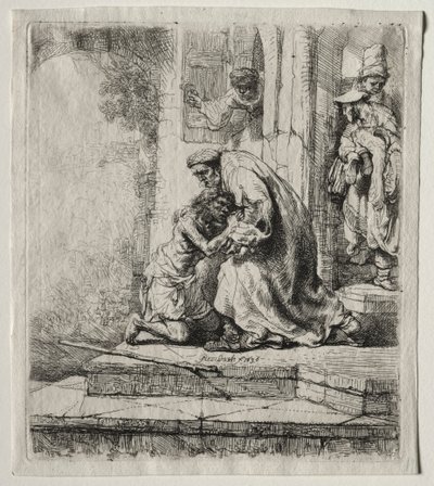 Prodigal Oğlunun Dönüşü by Rembrandt van Rijn