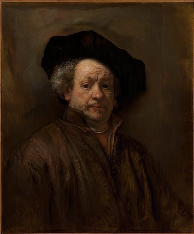 Otoportre. 1660 by Rembrandt van Rijn