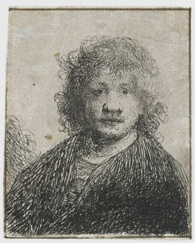 Geniş Burunlu Otoportre Geniş burunlu Otoportre by Rembrandt van Rijn