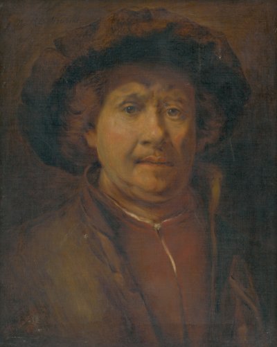 kendi portre by Rembrandt van Rijn