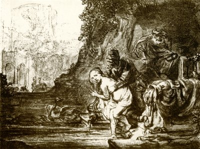 Susanna ve Yaşlılar by Rembrandt van Rijn