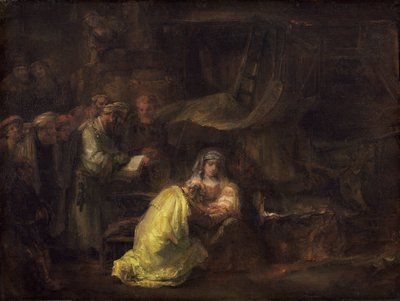 Sünnet, 1661 by Rembrandt van Rijn