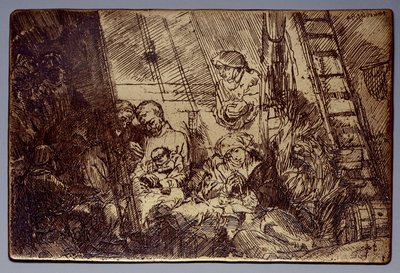 Ahırda Sünnet Ahırda sünnet by Rembrandt van Rijn