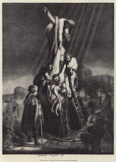 Haçtan İniş by Rembrandt van Rijn