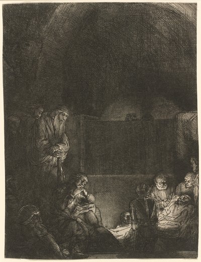 mezar by Rembrandt van Rijn