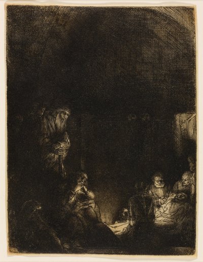 mezar by Rembrandt van Rijn
