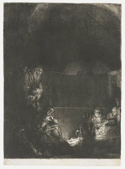 mezar by Rembrandt van Rijn