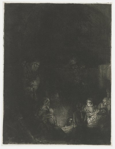 mezar by Rembrandt van Rijn
