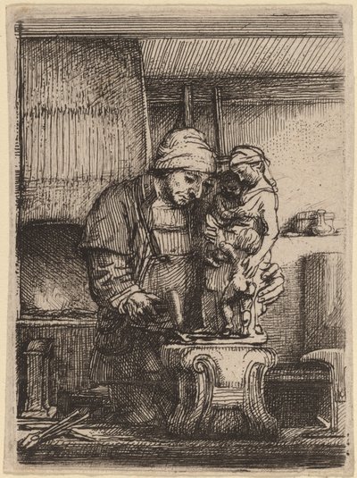 kuyumcu by Rembrandt van Rijn