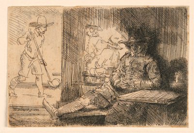 Golf Oyuncusu by Rembrandt van Rijn