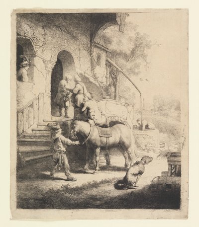 İyi Samiriyeli by Rembrandt van Rijn