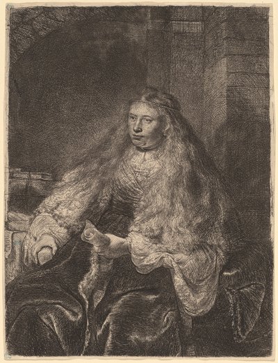 Büyük Yahudi Gelin by Rembrandt van Rijn