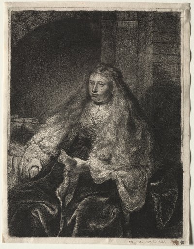 Büyük Yahudi Gelin by Rembrandt van Rijn