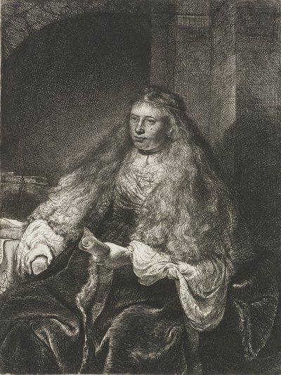 Büyük Yahudi Gelin, 1635 by Rembrandt van Rijn