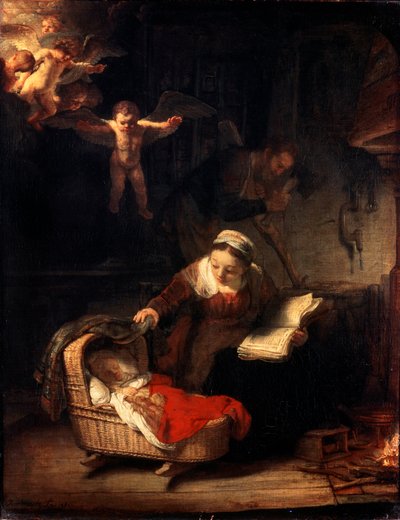 Kutsal Aile, 1645. by Rembrandt van Rijn
