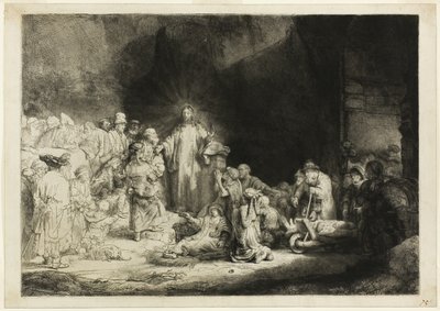 Yüz Gulden Baskısı by Rembrandt van Rijn