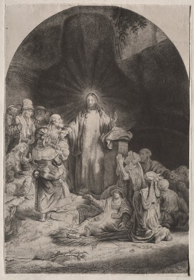 Yüz Gulden Baskısı by Rembrandt van Rijn