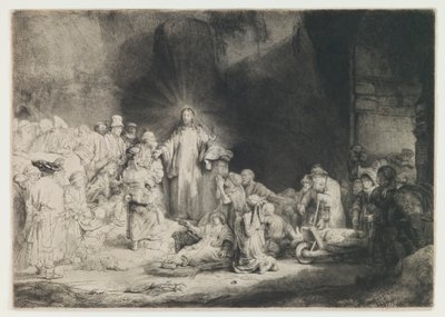 Yüz Gulden Baskısı by Rembrandt van Rijn