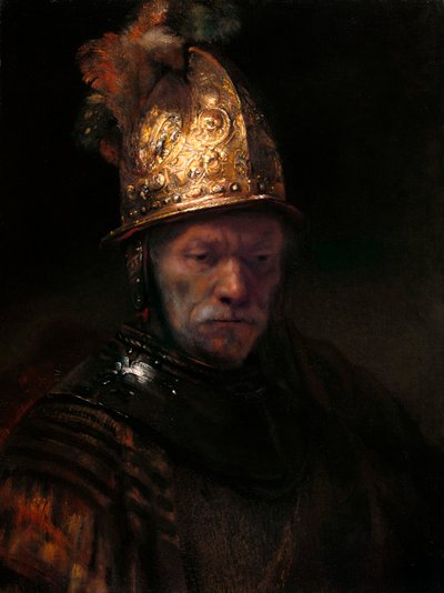 Altın Miğferli Adam, c. 1650 by Rembrandt van Rijn