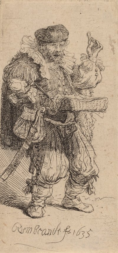 Quacksalver, 1635. by Rembrandt van Rijn
