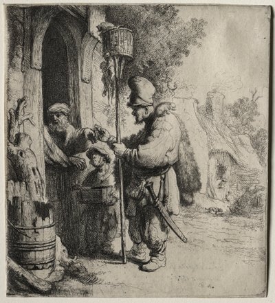 fare avcısı by Rembrandt van Rijn