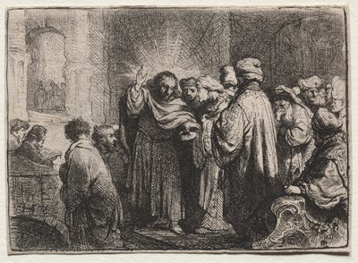 Haraç Parası, c. 1635. by Rembrandt van Rijn