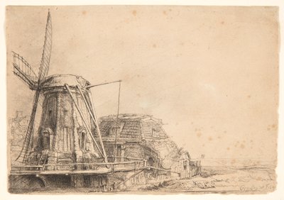 yel değirmeni by Rembrandt van Rijn