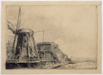 yel değirmeni by Rembrandt van Rijn