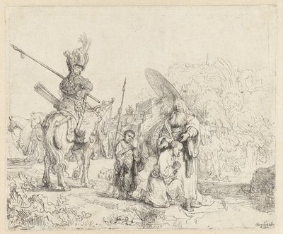 Hadım vaftizi by Rembrandt van Rijn