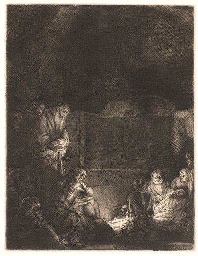 mezar by Rembrandt van Rijn