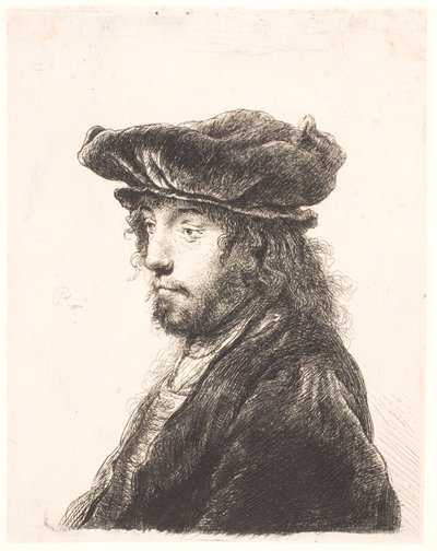 Dördüncü doğu başı by Rembrandt van Rijn
