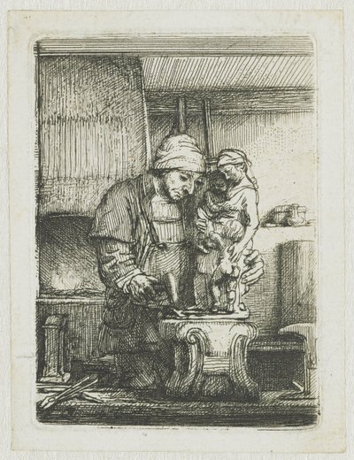 kuyumcu by Rembrandt van Rijn