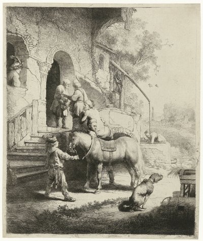 iyi Samiriyeli by Rembrandt van Rijn