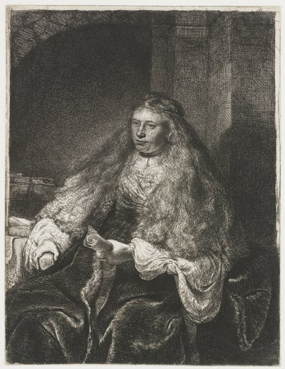 Büyük Yahudi gelin by Rembrandt van Rijn