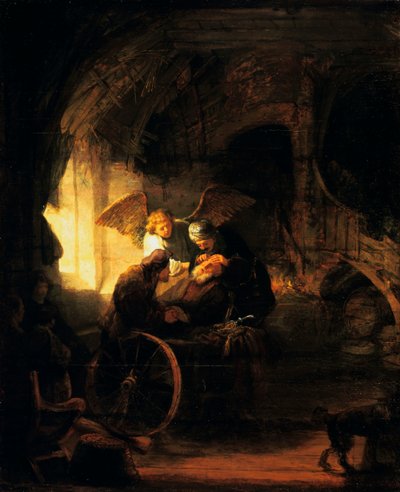 Tobias Görüşünü Babasına Döndürür, 1636 by Rembrandt van Rijn
