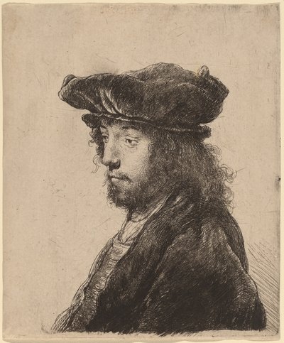 Dördüncü Doğu Kafası by Rembrandt van Rijn and Studio of Rembrandt