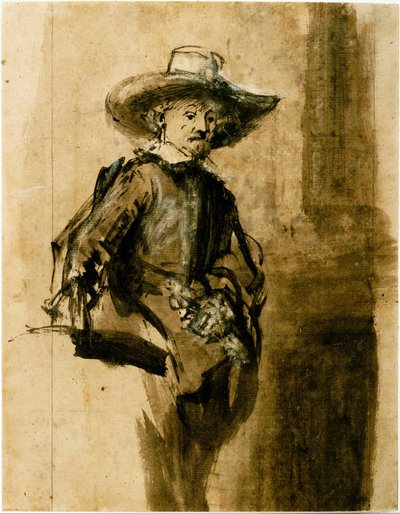 Sendikalardan biri olan Volkert Jansz için çalışın. by Rembrandt van Rijn