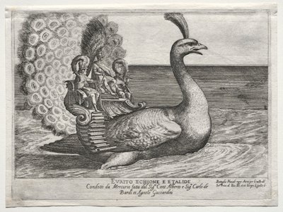 Cosimo di Medici'nin Evliliği için Floransa'daki Arno Nehri'nde Temsil Edilen Deniz Muharebesi, 1608. by Remigio Cantagallina