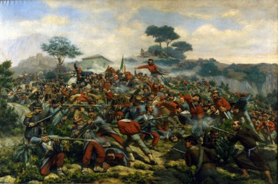 Risorgimento: Giuseppe Garibaldi (1807-1882), Bin ve iki Sicilya Krallığı ordusu arasında Sicilya